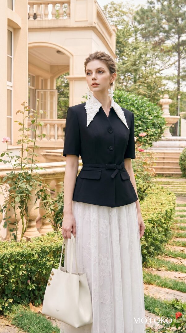 Áo Blazer Tay Bồng Margaux